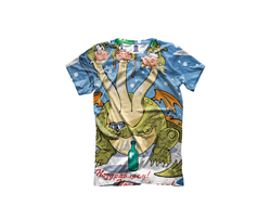 Футболка на 23 февраля с полной запечаткой №10