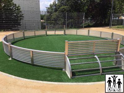 Ринг для панны низкий из нерж. стали