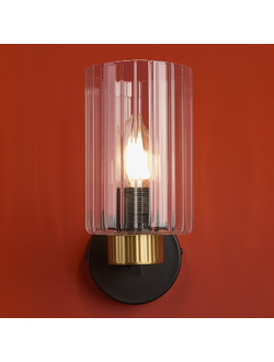 Freya, Настенный светильник (бра) Ombre, FR2051WL-01BBS1