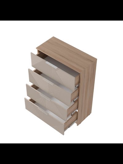 Эмилия КМ-02 комод Дуб смоки/Айриш (MF03)