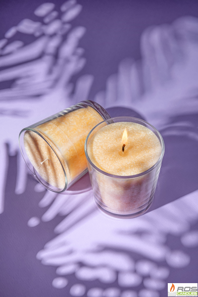 Ароматическая свеча с ароматом "Мёд"