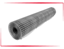 Сетка сварная оцинкованная в рулонах