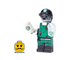 Конструктор фигурка Зомби бариста (официант), совместим с Лего