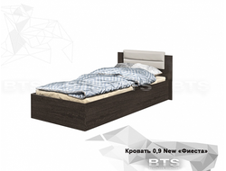 КРОВАТЬ ФИЕСТА NEW (венге), 900*2000
