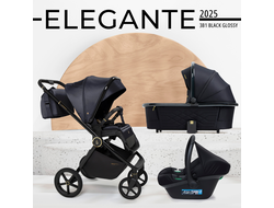 Коляска 3в1 Sweet Baby Elegante SBL GL Black