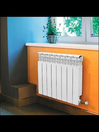 Радиатор отопления алюминиевый Global Iseo 500/80 6, 8, 10, 12 секций