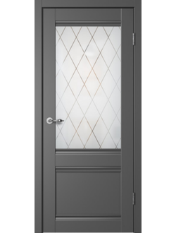 Межкомнатная Дверь CLASSIC C01 эмалит серый
