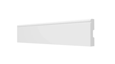 Напольный плинтус Decor-Dizayn DD49, для покраски, влагостойкий, ударопрочный, 2 метра