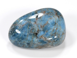 Апатит синий, галтовка, Бразилия (31*21*17 мм, 21 г) №28448