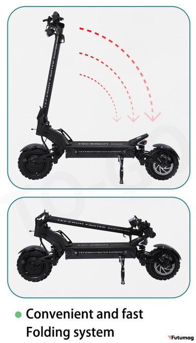 ЭЛЕКТРОСАМОКАТ DUALTRON Teverun Blade Fighter Supreme