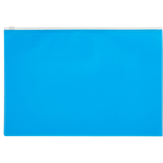 Папка на молнии А4 Attache Color, голубой
