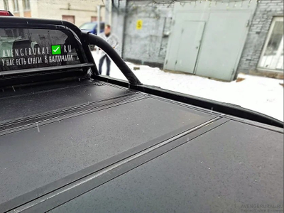 Жёсткая 4-секционная крышка кузова HAL Std для пикапа Dongfeng DF6 с установкой под штатную дугу