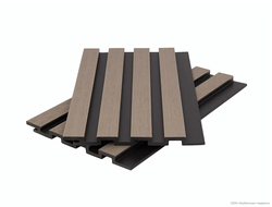 Панель фасадная реечная POLIVAN GROUP NUSADUA Snow mix