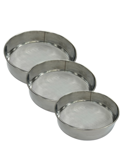 Сито d=170/190/200 мм. (набор 3 шт.) нержавеющая сталь