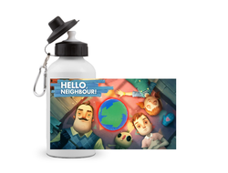 Спортивная бутылка Привет Сосед/ Hello Neighbor №9
