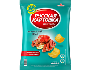 Русская картошка - Русская картошка со вкусом камчатского краба 200г