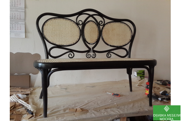 Перевязка венского дивана ротанг
☎ 