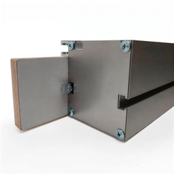 Заглушки торцевые для упора AL-T101 из нерж. стали (2 шт.)