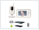 Ramili Baby RV350 Wi-Fi видеоняня с монитором 4.3&quot; и видеокамерой, сервис р2р, HD