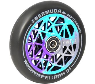 Продажа колес OATH BERMUDA (BLUE/PURPLE/TITANIUM) для трюковых самокатов в Иркутске