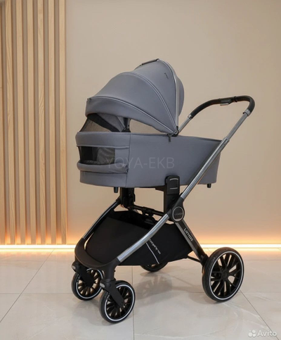 Детская коляска 3 в 1 Luxmom 888X Серый
