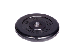 Диск обрезиненный черный 51 мм MB BARBELL 10 кг в Воронеже
