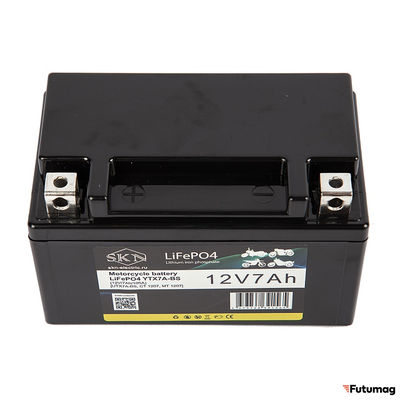 Аккумулятор для мототехники SKN LiFePO4 YTX7A-BS (12V/7Ah/105A)