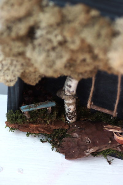 Новогодняя эко-картина № 1179