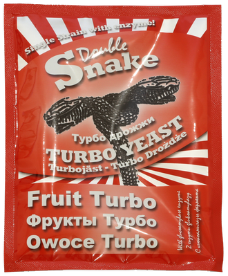 Дрожжи спиртовые "DoubleSnake" Fruit Turbo, 49 гр