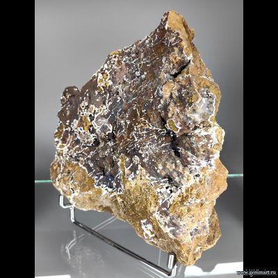 Халцедон почки, опал, на яшмовидной породе. Россия. 200*190*60мм