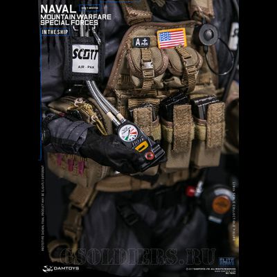 Коллекционная фигурка 1/6 NAVAL MOUNTAIN WARFARE SPECIAL FORCES (78051) - DAMTOYS