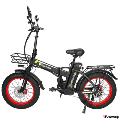 Электровелосипед SYCCYBA H1 (F10) 20AH красный