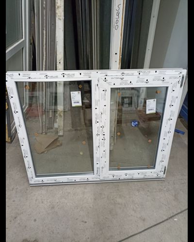 011-Ширина-1200 высота 1050. Профиль Melke 60 , 32 стеклопакет,ПОВОРТНО - ОТКИДНОЕ (ПРАВОЕ)