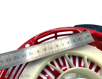 Стартер ручной для двигателя GX390 188F на генератор, мотопомпу, мотоблок, газонокосилку