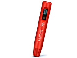 Беспроводная роторная машинка AVA SOULNOVA E3 PERMANENT MAKEUP PEN Red