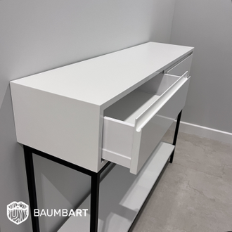 КОНСОЛЬ ЭЛИС 120 см белая