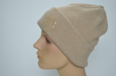 Шапка Vizio 1395 CRY бежевая