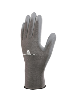 Перчатки трикотажные с ПУ покрытием VE702PG DeltaPlus р.10/XL