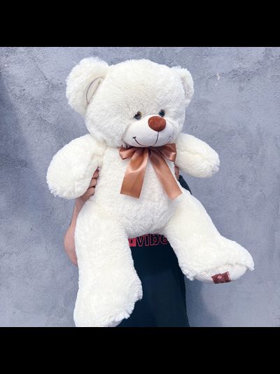 Плюшевый мишка 90 см бежевый Микки