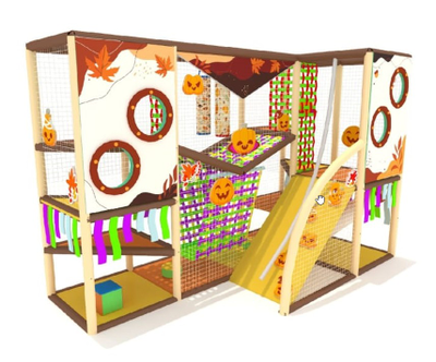 Игровой лабиринт «Тыква» 3,2х1,6х2,2м.