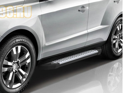 Пороги на Geely Emgrand X7 (2013-2016-…) Bmw-style V2
