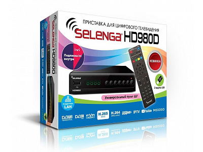 Тюнер Т2 Selenga HD 980 Lan Iptv