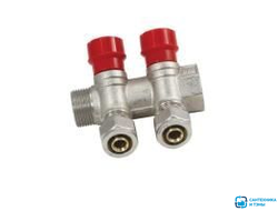 Коллектор для м/п трубы регулирующий 1х16х2 VIEIR в Тамбове