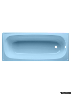 Ванна стальная BLB Europa белая (розовая, зеленая, голубая) с ножками 2.3мм 1,05 120 130 140 150 160 170 см