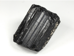 Турмалин чёрный шерл, кристалл /фрагмент кристалла, Бразилия (36*27*25 мм, 57 г) №29757