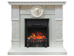 Электрокамин Порту WT M2 с очагом Fobos