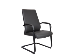 Кресло Arco CF grey/серая экокожа