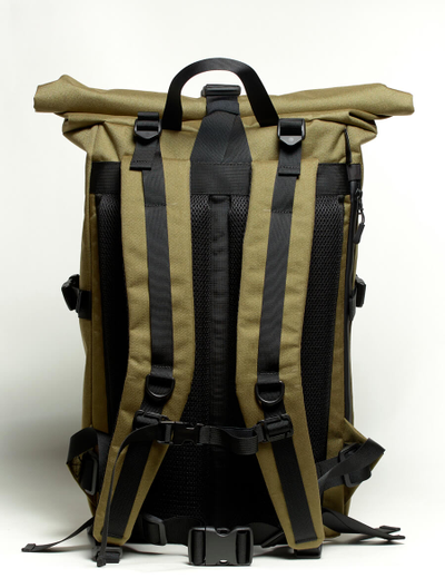 Рюкзак Гоша Орехов Technic Rolltop L вид со спины