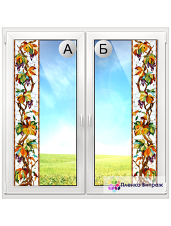 ВИТРАЖНАЯ ПЛЕНКА F-4