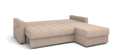 ДВУСПАЛЬНЫЙ СТИЛЬНЫЙ СОВРЕМЕННЫЙ ПРУЖИННЫЙ УГЛОВОЙ ДИВАН-КРОВАТЬ ДАЛЛАС, МЕТАЛЛОСКЕЛЕТ С МЕХАНИЗМОМ СЕРДЖИО НЕДОРОГО